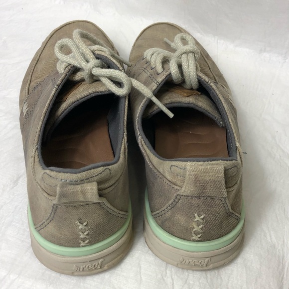 Reef Rover Low TX Grey Tie Dye Shoes Sz 7 - Picture 3 of 7